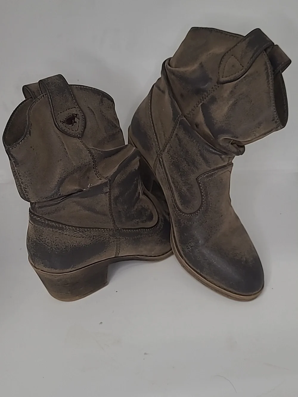Rocket Dog Sheriff Slouch Pull-On Mid-Calf Boots Size 2 - Picture 2 of 3